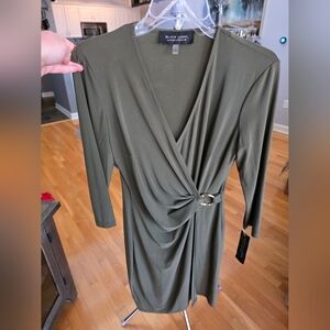 Black Label Wrap Dress